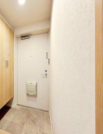 ハーモニータウン新取手弐番館の玄関|収納もある玄関です