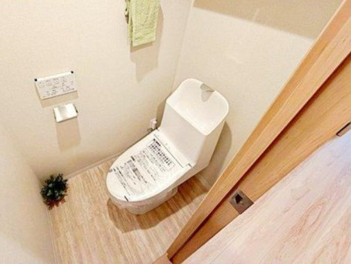 ハーモニータウン新取手弐番館のトイレ|コンパクトで使いやすいトイレです