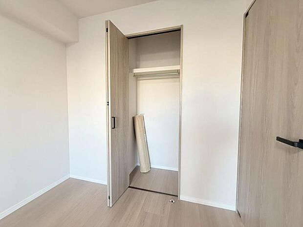 ガーデンコート西の原１号棟の収納|大きなスペースがあり、収納には困りません