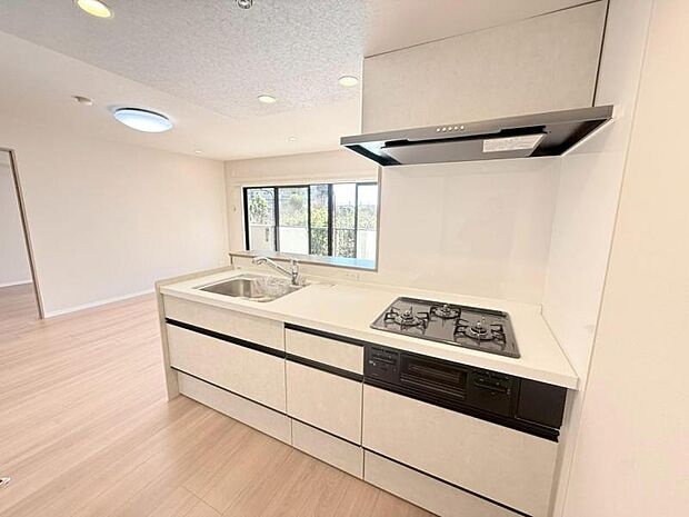 ガーデンコート西の原１号棟のキッチン|きれいなキッチンです