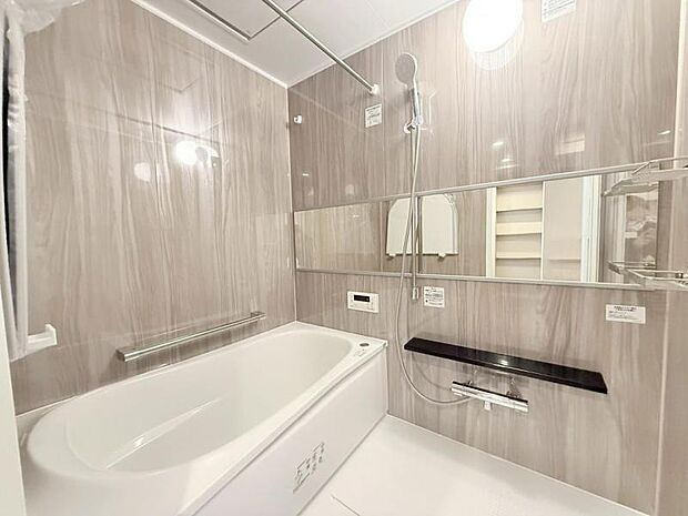 ガーデンコート西の原１号棟の浴室|日々の疲れを癒すお風呂付です