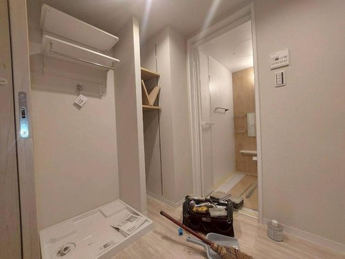 レクセルガーデン鎌ケ谷ビューステージのランドリースペース|洗濯機置き場です