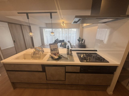 ライオンズマンション東習志野のキッチン|キッチンでお料理をお楽しみください