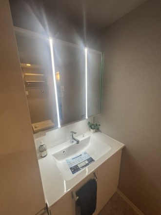 ライオンズマンション東習志野の独立洗面台|独立洗面化粧台付き