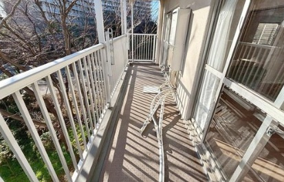 千葉ガーデンタウンＣ棟のバルコニー|バルコニー付きです