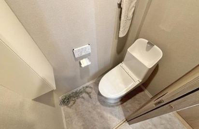 千葉ガーデンタウンＣ棟のトイレ|トイレです