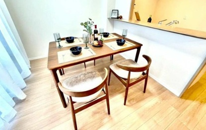 モアステージ新柏２番館の居間・リビング|おしゃれな居間です