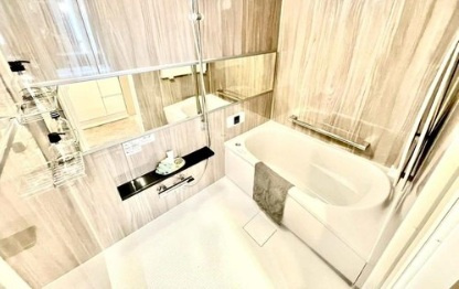 モアステージ新柏２番館の浴室|日々の暮らしに欠かせないお風呂です