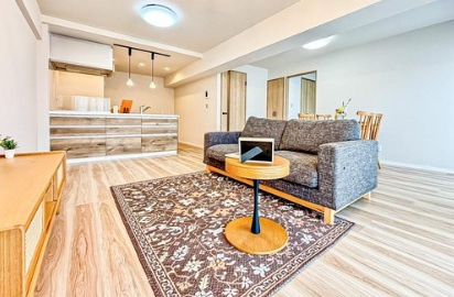 市川グリーンハイツＤ棟の居間・リビング|リビングです