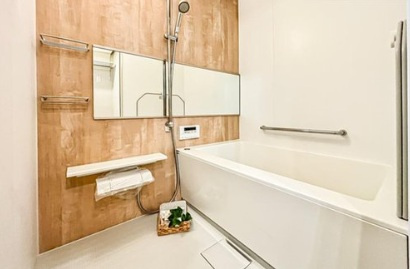 市川グリーンハイツＤ棟の浴室|お風呂で日々の疲れを落としましょう