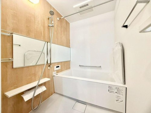 パストラルハイム佐倉志津壱番館の浴室|きれいなお風呂です