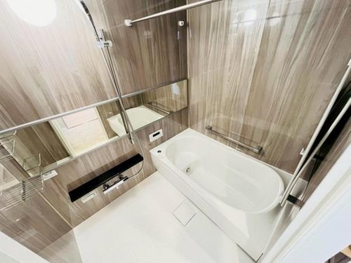 ウィズ勝田台の浴室|コンパクトで使いやすいお風呂です