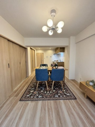 ダイアパレス桜木Ⅲの居間・リビング|施工例です