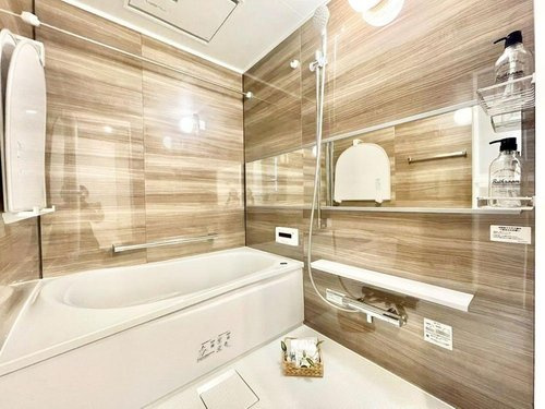 フェアロージュ津田沼ポルタ館の浴室|きれいなお風呂です