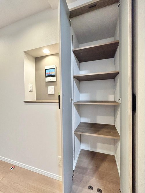 藤和ライブタウン津田沼Ⅱの収納|こまごまとしたものを収納できそうですね