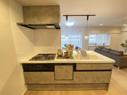 東急ドエル・ステージ２１センターコート弐番館のキッチン|使いやすいキッチンです