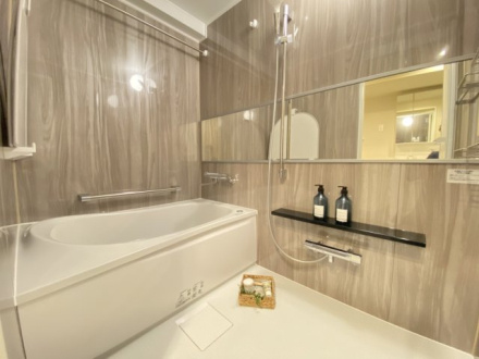 東急ドエル・ステージ２１センターコート弐番館の浴室|きれいなお風呂です