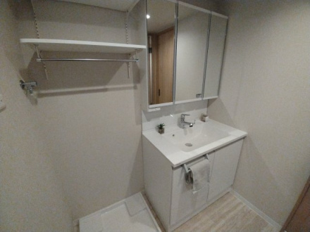 クレール川口の独立洗面台|独立洗面台で身支度をすべて済ませてしまいましょう