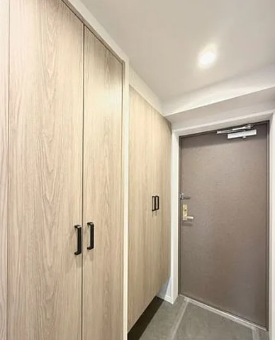 ライオンズガーデンテラス北越谷の玄関|収納もある玄関です