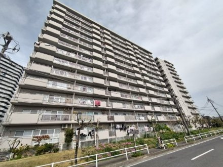 パークフィールドみさとテラウエスト５街区２号館の外観|外観もきれいです