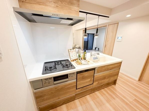 ダイアパレス朝霞台Ⅲのキッチン|お料理しやすいキッチンです