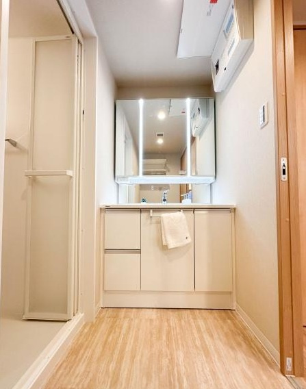 ダイアパレス朝霞台Ⅲの独立洗面台|朝の身支度には欠かせない独立洗面化粧台