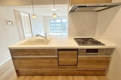 東千葉ハイツ２号棟のキッチン|使いやすいキッチンです