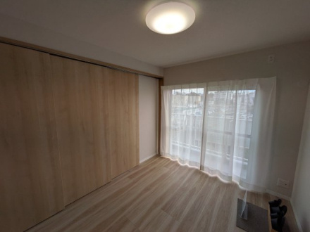 マンション第八松戸の洋室|ゆったりした洋室です