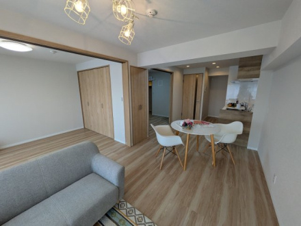 マンション第八松戸の居間・リビング|居間です