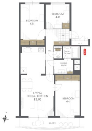 勝田台ファミリーハイツＨ棟