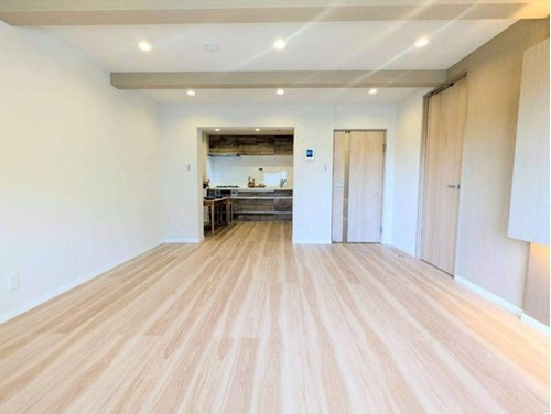 勝田台ファミリーハイツＨ棟の居間・リビング|ゆったり過ごせるリビングです