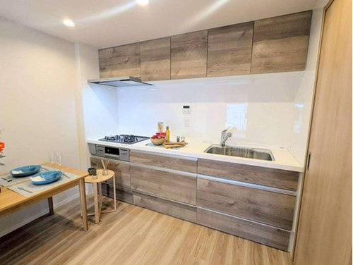 勝田台ファミリーハイツＨ棟のキッチン|キッチンです