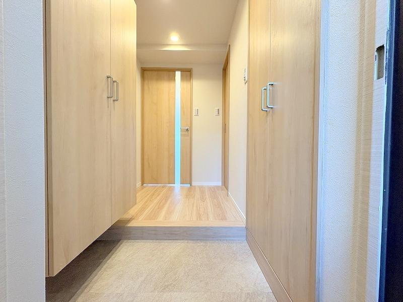 本町ハイツの玄関|きれいな玄関です