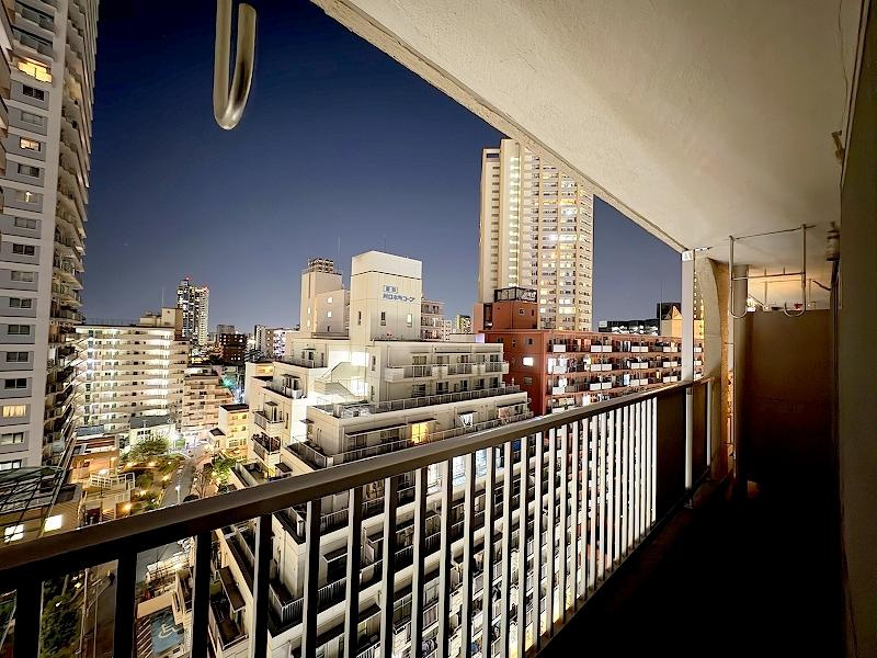 本町ハイツの展望|バルコニーからの展望です。