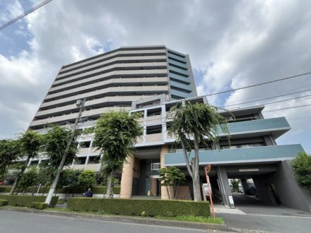 キャッスルメジェール川越デュオステージの外観|落ち着いた雰囲気の外観です