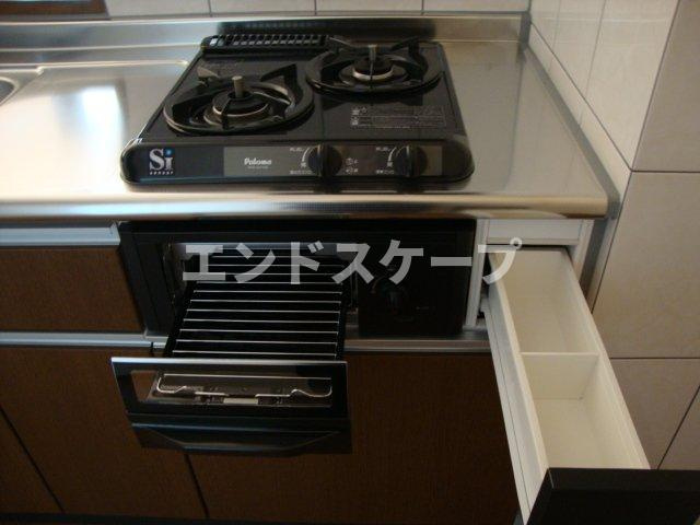 ＭＲイーストのその他|グリル付コンロ
高崎、前橋のお部屋探しはエンドスケープまで！お客様の理想お聞かせ下さい♪