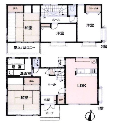 【間取り】の画像