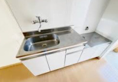 鴨川市東町一棟アパートのキッチン