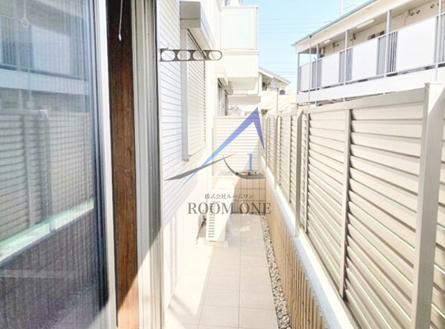 アンソレーユＫのバルコニー|バルコニーです。