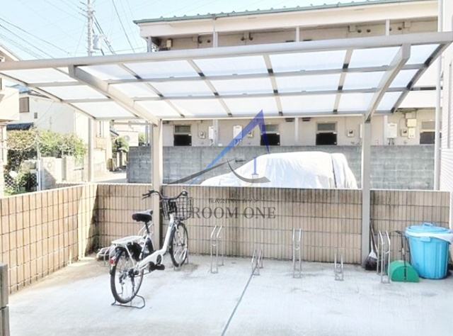 アンソレーユＫのその他共用部分|駐輪場です。