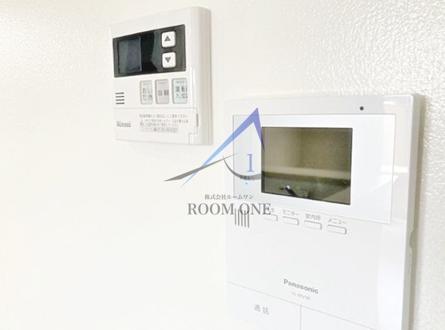 アンソレーユＫのセキュリティ|モニター付きインターホンです。