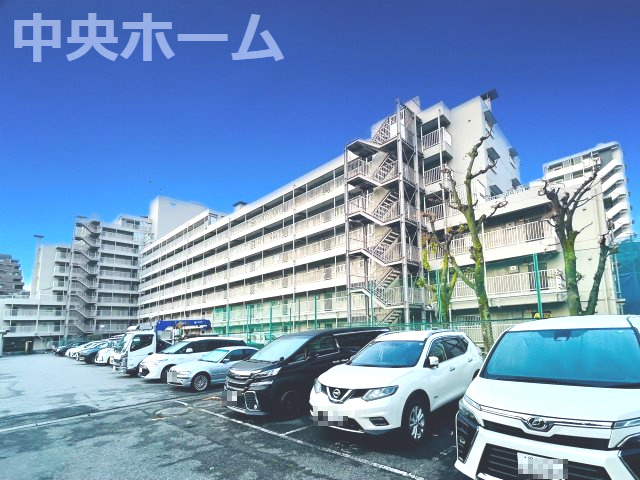 日商岩井宇喜田マンションの外観|外観。ペットの飼育可能マンションです。