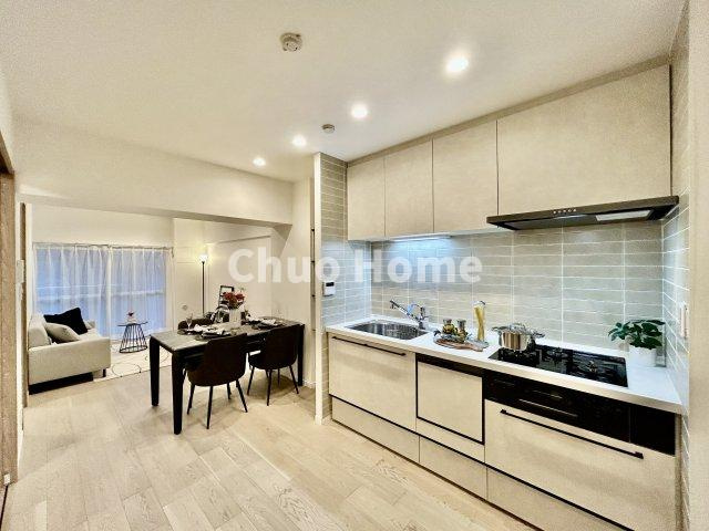 日商岩井宇喜田マンションのキッチン|ダイニングキッチン