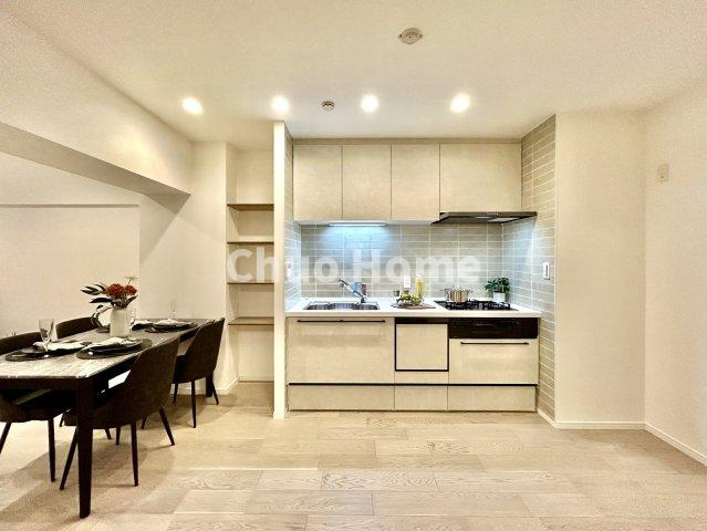 日商岩井宇喜田マンションのキッチン|ダイニングキッチン