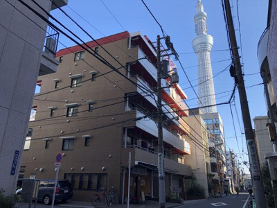 【外観】 | プラティーク本所吾妻橋 | オートロック、モニター対インターホン、宅配BOX