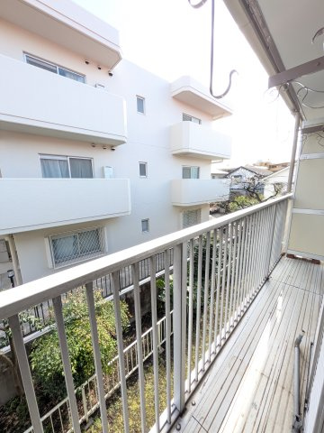 ロワールビラのバルコニー