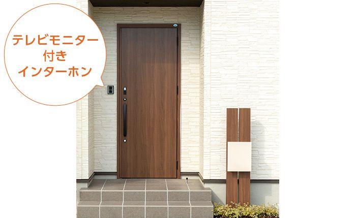 鳥栖市轟木町　新築戸建の玄関