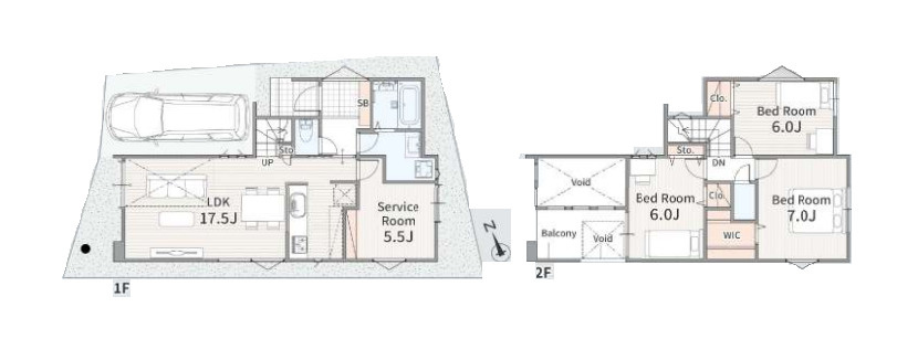 さいたま市見沼区大字丸ヶ崎0861①　新築一戸建て　01
