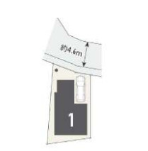 さいたま市見沼区大字丸ヶ崎0861①　新築一戸建て　01の区画図|1号棟