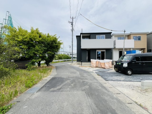 豊明市阿野町新切45番地1『仲介手数料無料』新築一戸建て・建売の前面道路含む現地写真